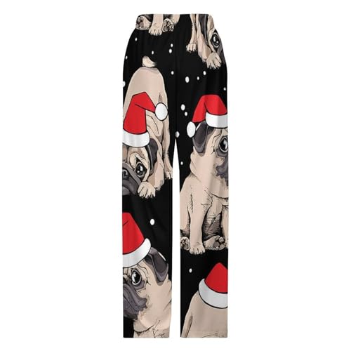 Christmas Pug DogChildren's Casual Pajamas120CM4