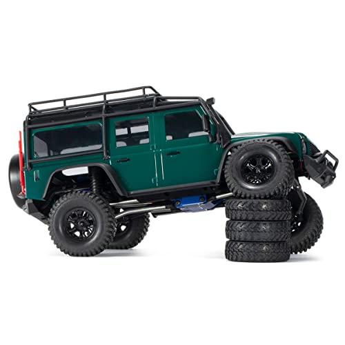 Yfgxfxf 8Pcs Trx4-M Links, Stainless Steel Links Set For 1/18 Rc Crawler Trx4M Chassis Suspension High Clearance Upgrade Parts (Straight Links Set) #TOP5