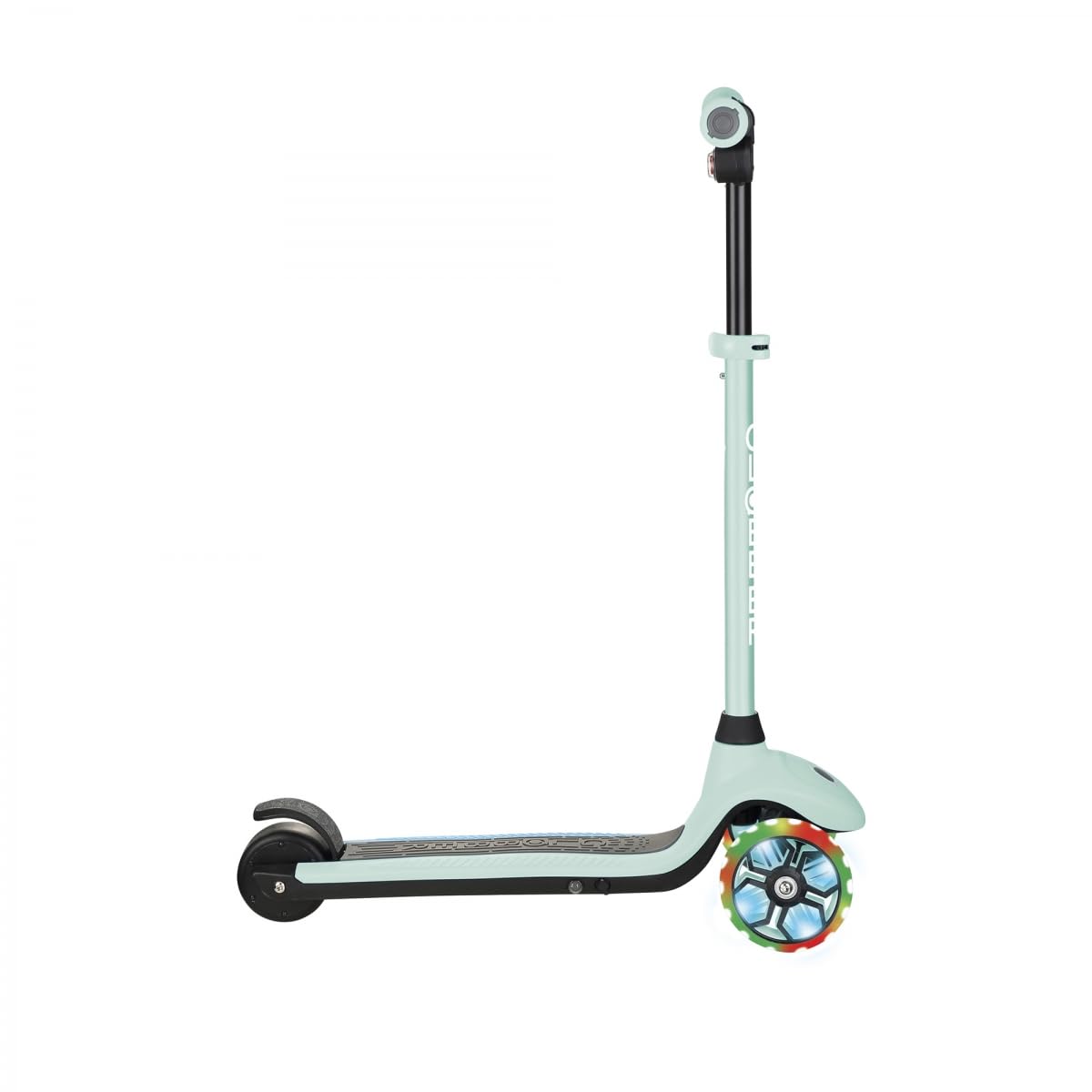 Globber E Motion 4 Plus - 3 Wheel Electric Kids Scooter - from 6 Years Plus - Dual Braking System - 2 Year Warranty