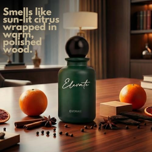 Image of House Of Evorah Elevate Eau De Parfum (25 ml) - Spicy, Woody & Amber Evening Scent | Perfume For Man | Perfume For Men