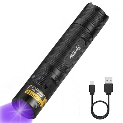 Alonefire SV005 Torcia UV 395nm Tipo C Ricaricabile