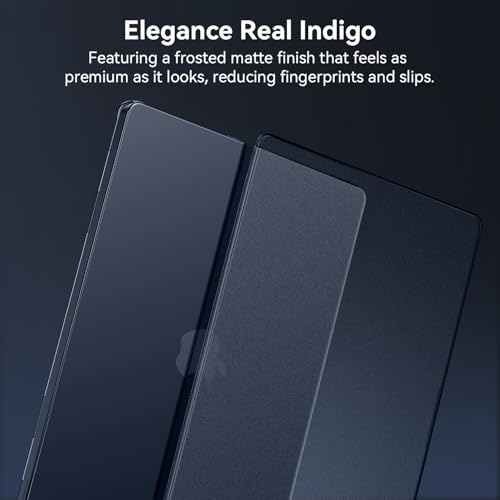 Image of EooCoo for MacBook Neo Case 13 inch 2026, 100% Match Color, Indigo Clear