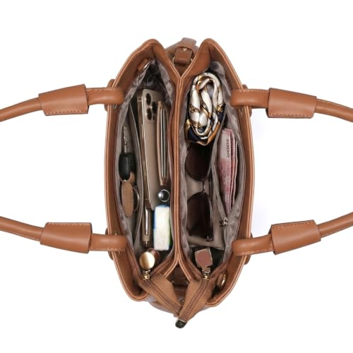 Image of EXOTIC Premium Sophisticated Structured Handbag | with Dual Handles | Adjustable Strap | Spacious Compartments (Heritage Charm Collection)