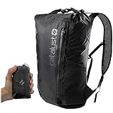 Catalyst Ultra Lightweight Weatherproof Waterproof Collapsible Backpack 10 000mm Ultra Resistant Fabric, Tactical Military Gear for Exotic Places, Hiking, Dry Bag Black Backpack Daypack Packable