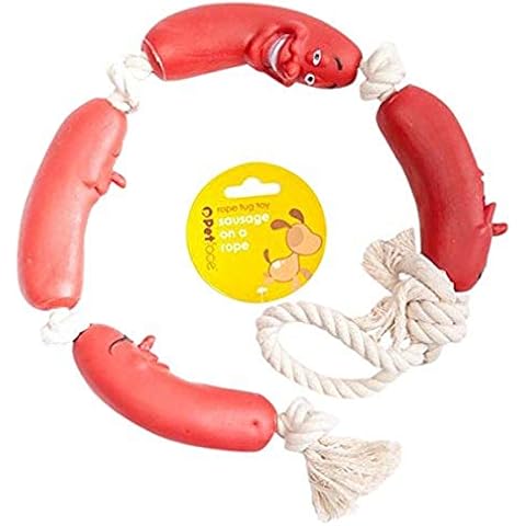 Petface Durable Sausage Tug Dog Toy Cover