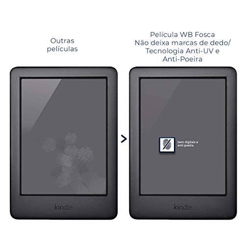 Película Kindle Paperwhite 10ª geração (2019) à prova d'agua WB® Fosca Anti-Risco Anti-Poeira Anti-