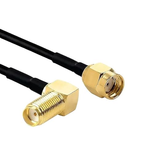 RG174 �P�[�u�� SMA �I�X�v���O - SMA �I�X���X���p R*/F Jum*/�s�O�e�[��������P�[�u���R�l�N�^ WI/*FI 3G 4G GSM an*/�A���e�i�p(RPSMAM-SMAFR-RG174,2m)