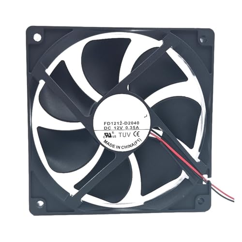Ventilador 12v 12cm FD1212-D2040 para evitar sobrecalentamiento de PC