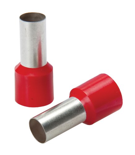 Embout de câblage DIN Greenlee 16 AWG rouge 30 mm pour connexion électrique sûre