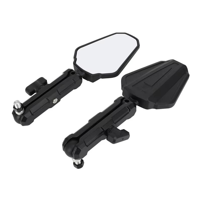 Retrovisores moto homologados universales espejos negros F800R F650GS 10mm 8mm