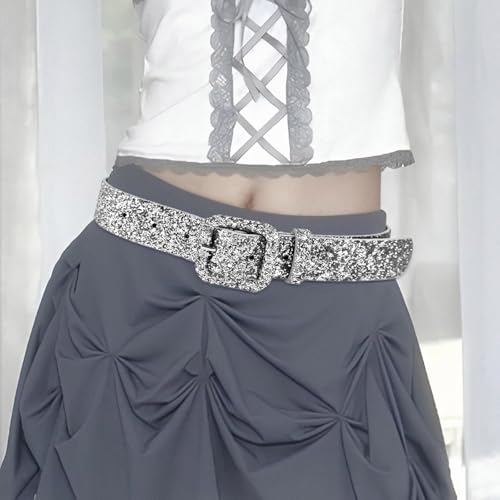 Sequins Designed Belt Decorative Waistband for Women Fashionable Waist Accessory for Parties Wear and Celebrations4