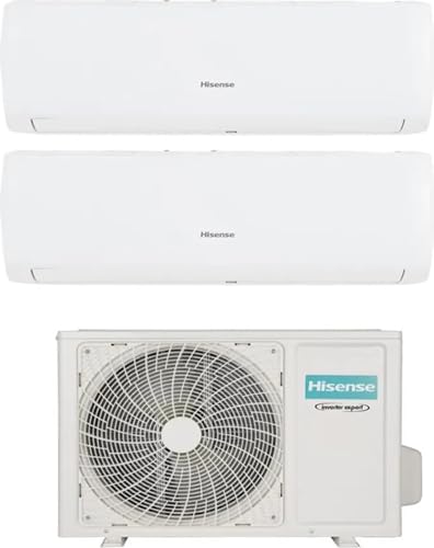 CJMR0902G+CJXR1202G+ 2AMW42U4RGC - Climatizzatore Dual Split, Inverter, con Pompa di
