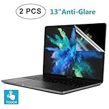 (2-Pack)Anti Scratch Matte Macbook Screen Protector for Apple MacBook New Macbook Pro 13