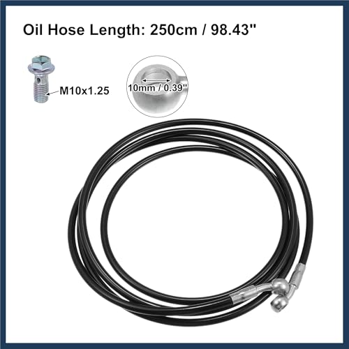 Manguera de freno hidráulico de moto manguera de aceite 250cm 4