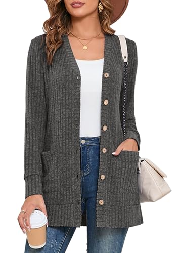 Image of Heymoments Cardigan for Women Long Sleeve Lightweight Sweaters