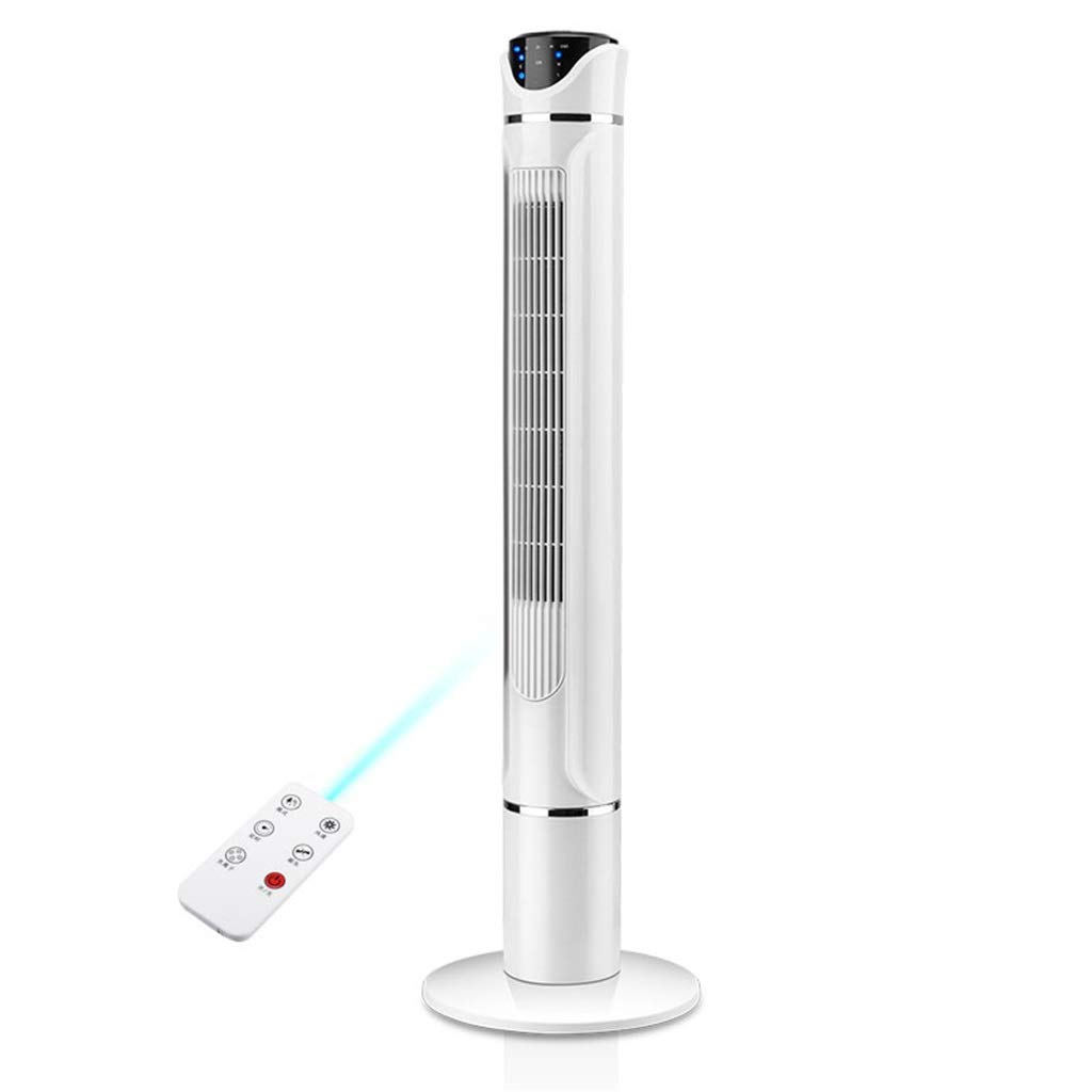 Ventilador De Torre Oscilante Para Aire Acondicionado, 3 Velocidades, 3 Modos De Viento, Cabezal Giratorio Oscilante, Silencioso, Temporizador De 7,5 Horas Y Control Remoto, 50 W, Blanco, Oro Rosa, D