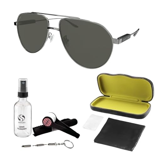 Gucci GG1311S Designer Pilot Aviator Shape Sunglasses: Aviator Frame Eyewear with Non-Polarized Lenses - Epitome of Luxury and Style