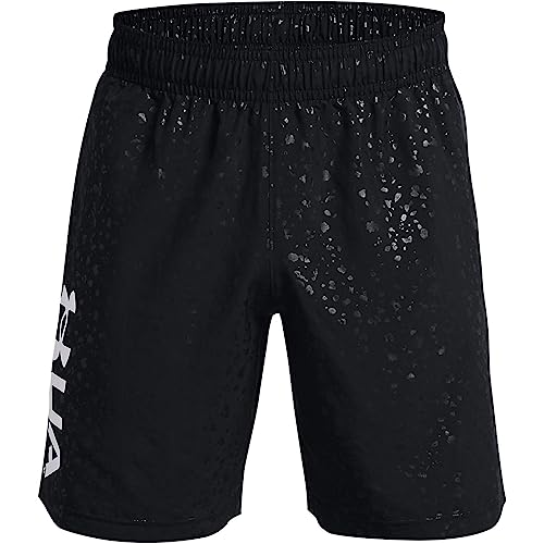 Image of Under Armour UA Woven Emboss Shorts Black/Black
