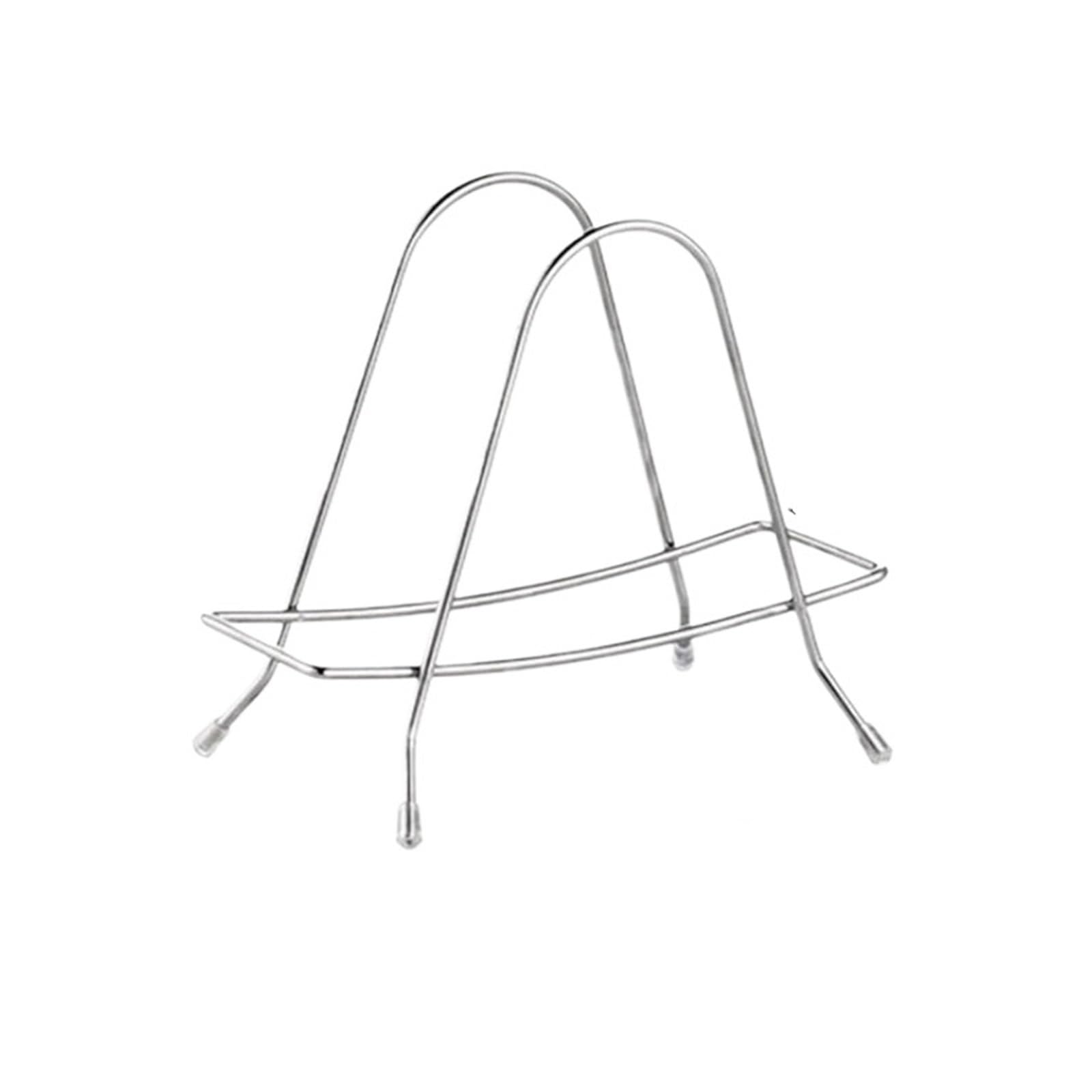 FonHNDG Cutting board holder 1pcs Cutting Board Holder Stainless Steel Kitchen Organizer For Chopping Storage Organization Rack(Color2)