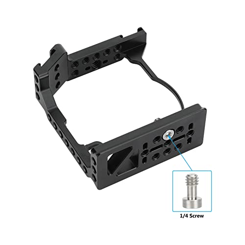 Half Camera Cage Canon EOS R7 CAMVATE 3231 avec filetages de fixation multiples