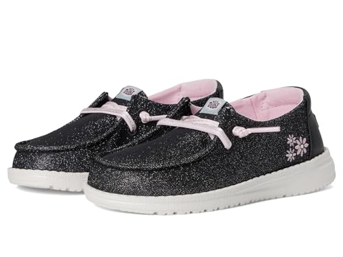 HEYDUDE Women's Wendy Shimmer Flower (Toddler) Slip-On