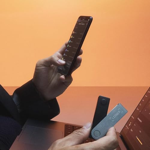 Image of Ledger Nano X Crypto Hardware Wallet - Bluetooth - The Best Way to securely Buy, Manage and Grow All Your Digital Assets (Black + Billfodl)