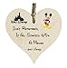 the sticker studio ltd Mickey Mouse Walt Disney It All Started cytat drewniany kształt serca tablica prezent znak htc149
