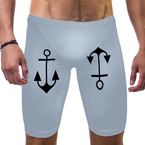 Bañadores ajustados masculinos estilo jammer para natación en playa o piscina
