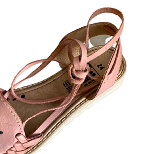 Dona Michi Women Genuine Authentic Mexican Leather Handcrafted Colorful Sandals2