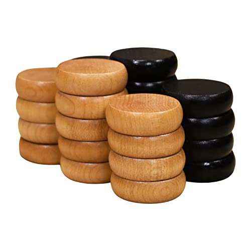 The Deluxe (Walnut Rail) - Juego Tradicional de Mesa Crokinole miniatura 5