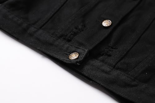 Image of Joe Wenko Kids Toddler Baby Boys Girls Casual Outerwear Denim Jacket