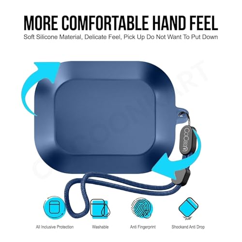 Image of Silicone Case Cover Compatible for Realme Buds Air 8 (2026) (Blue)