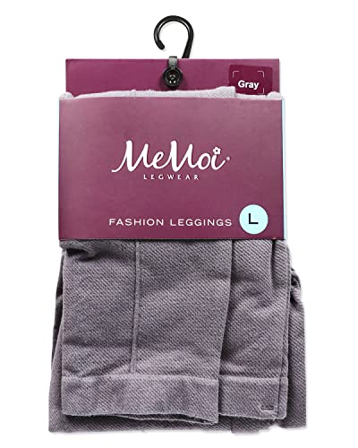MeMoi Girls' Front Seam Cotton Blend Leggings4