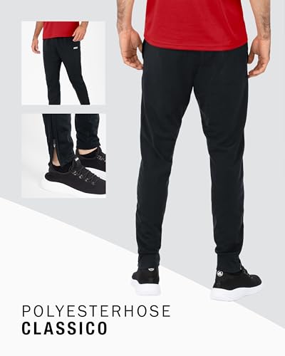 JAKO Kinder Polyesterhose Classico, Schwarz, 128