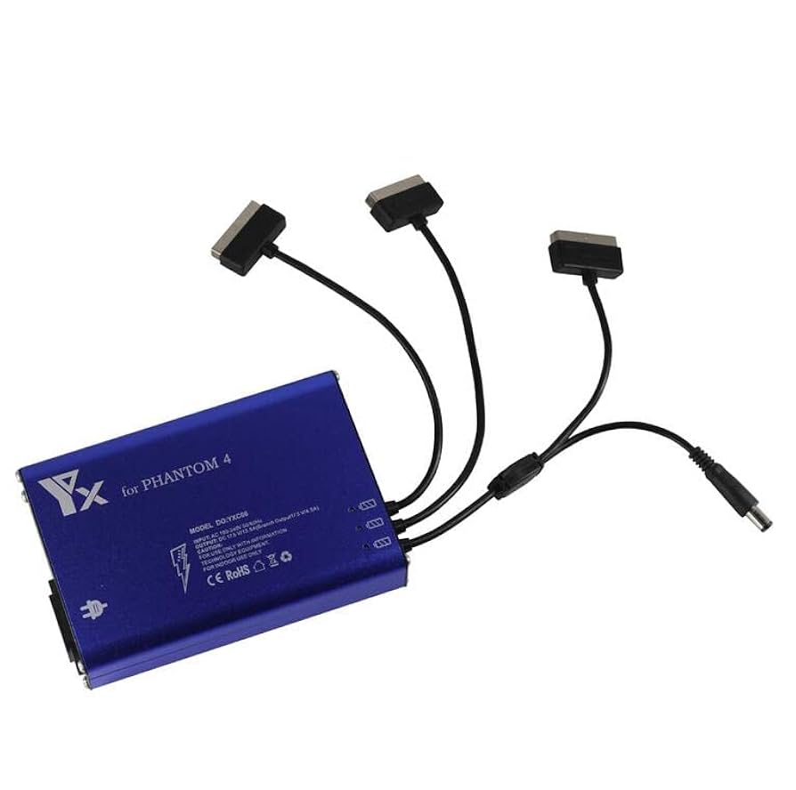 高*康様 DJI PHANTOM 4 バッテリー充電器PH4C100 + 充電ハ Amazon | DJI Phantom 4シリーズ - バッテリー充電ハブ (Phantom