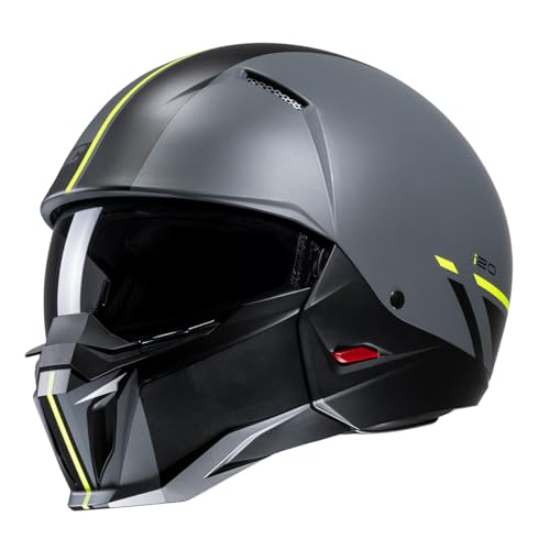 Casque Moto Jet i20 HJC BATOL MC3HSF XS avec écran solaire amovible