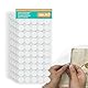 Birllaid 300 Stück Doppelseitige Klebepunkte Transparente Runde Aufkleber Keine Spuren Wasserdichte Punktaufkleber für DIY Art Office Festivaldekoration 20 mm