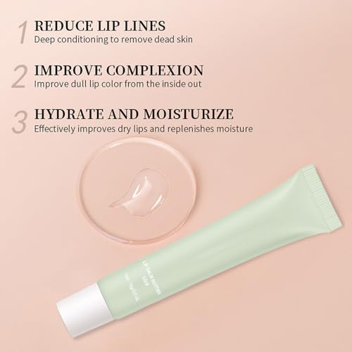 Image of FeiCuiYun Summer Lip Butter Lip Balm, Ultra-Hydrating Natural Vegan Lip Balm, Sheer-Tinted Shine & Hydration, Soothes & Softens Dry Lips Skincare, Balsamo labial hidratante #2 Mint