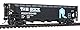 Walthers Spur H0 Offset Hopper Rock Island; H0; Grau; Modellbahn; Modell-Fahrzeug-Spur; Toy; 1:87