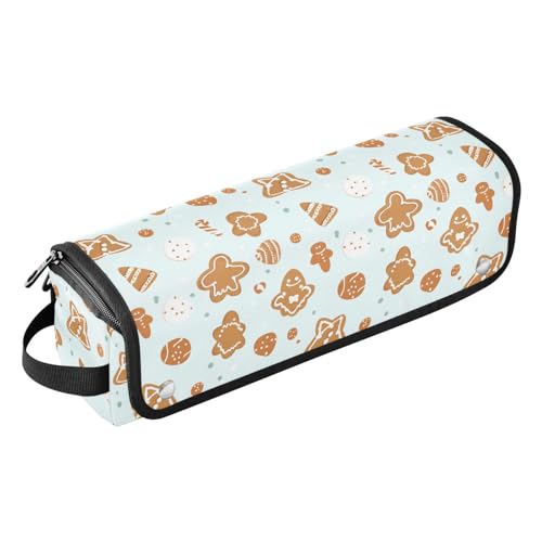 Bolsa de viaje resistente al calor con diseño mármol para planchas de pelo, rizadores y accesorios para el cuidado del cabello miniatura 1