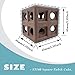NGeGe 1Pcs Ceramic Aquarium Small Fish Shrimp Cube Block Shelter,Fish Tank Hideout Underwater Landscape Decorations Ornament(ST140 Square Cube)