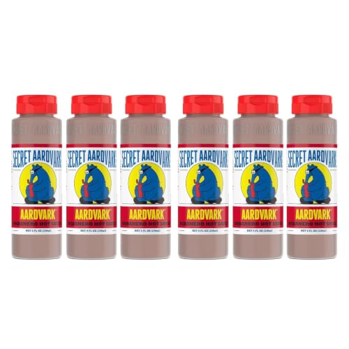 Secret Aardvark Habanero Hot Sauce, Non-GMO, Low Carb, 6-Pack 8 fl oz