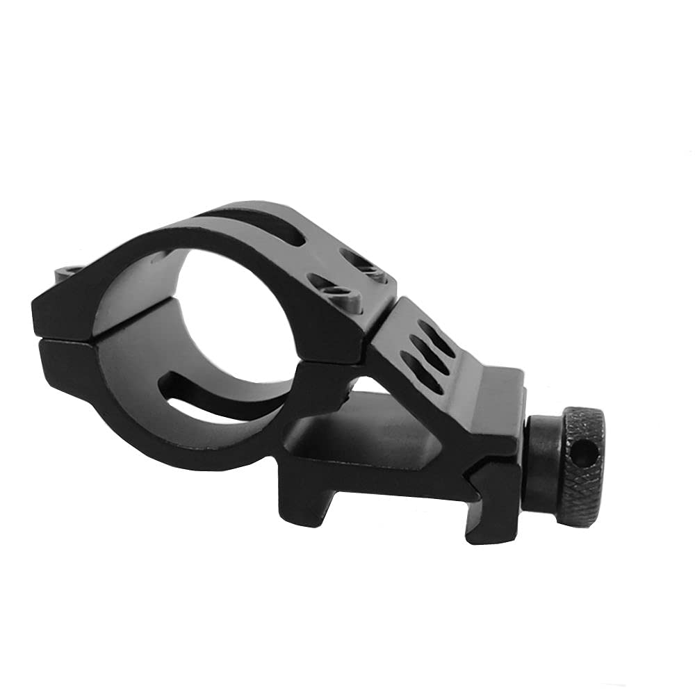 Fire Club Offset Ring 25 mm Guide 20 mm 45° Picatinny Support Torcia Surefire