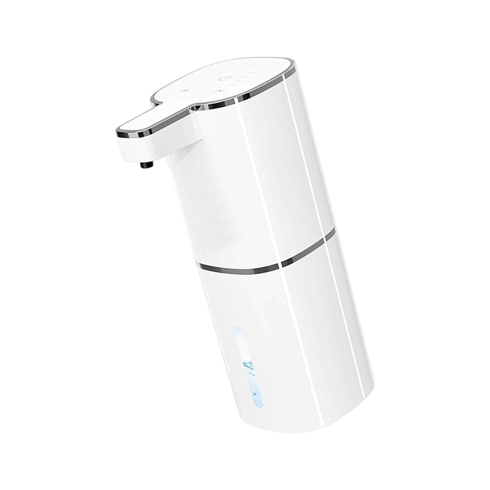 Kalttoy White Bathroom Soap Dispenser Countertops 420Ml Soap Dispenser Automatic Induction Foam Hand Washer Enduring Touchless Foaming