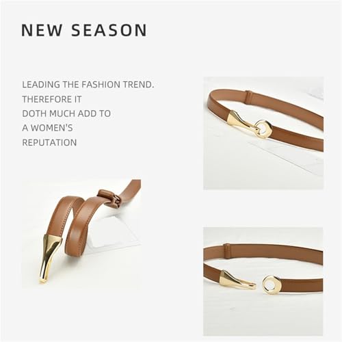 Women's Thin Leather Belt Thin Women's Fashion Belt Belt2
