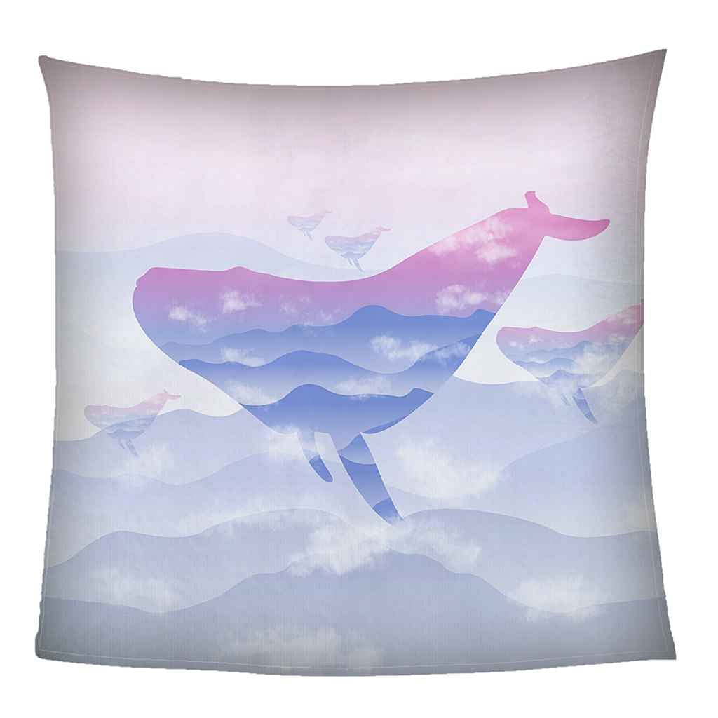 Couverture microfibre douce baleine plaid flanelle lit 150x200cm couverture sofa 3D toutes saisons