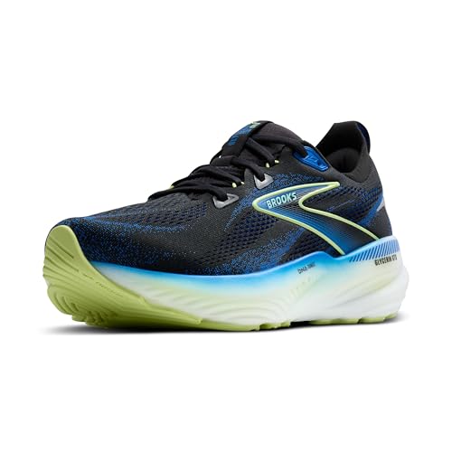 Brooks 1104461D002 Glycerin GTS 22 Hombre Black/Cobalt/Neo Yellow EU 44