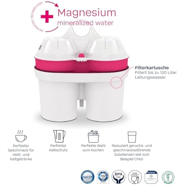 BWT - 814133 - Фильтрующий картридж Magnesium Mineralized Water картриджи для фильтрующих кувшинов PENGUIN SLIM и VIDA 3 штуки в наборе