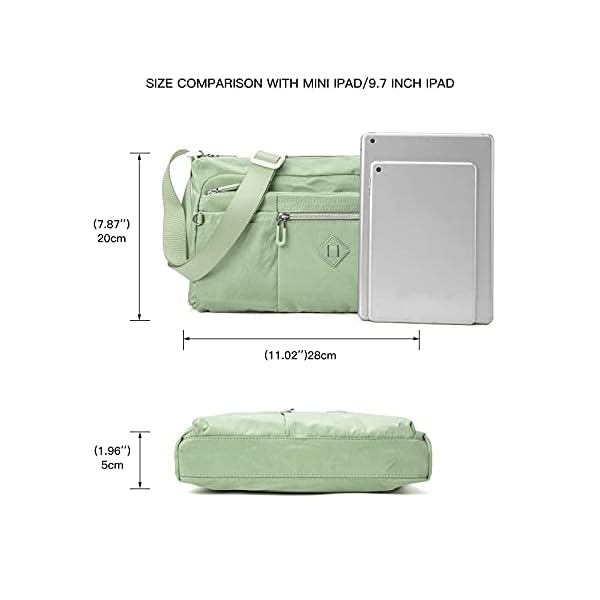 ETidy Crossbody Bag For Women Waterproof Lightweight Casual Shoulder Handbag Purse