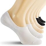 CELERSPORT 6 Pairs No Show Socks for Women Non Slip Low Cut Flat Liner Socks...